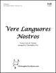 Vere Languores Nostros SAB choral sheet music cover